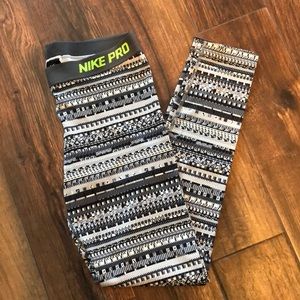 Lined Nike Pro DriFit leggings